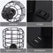 Industrial Desk Lamp with USB Interface Socket Metal Cage Shade